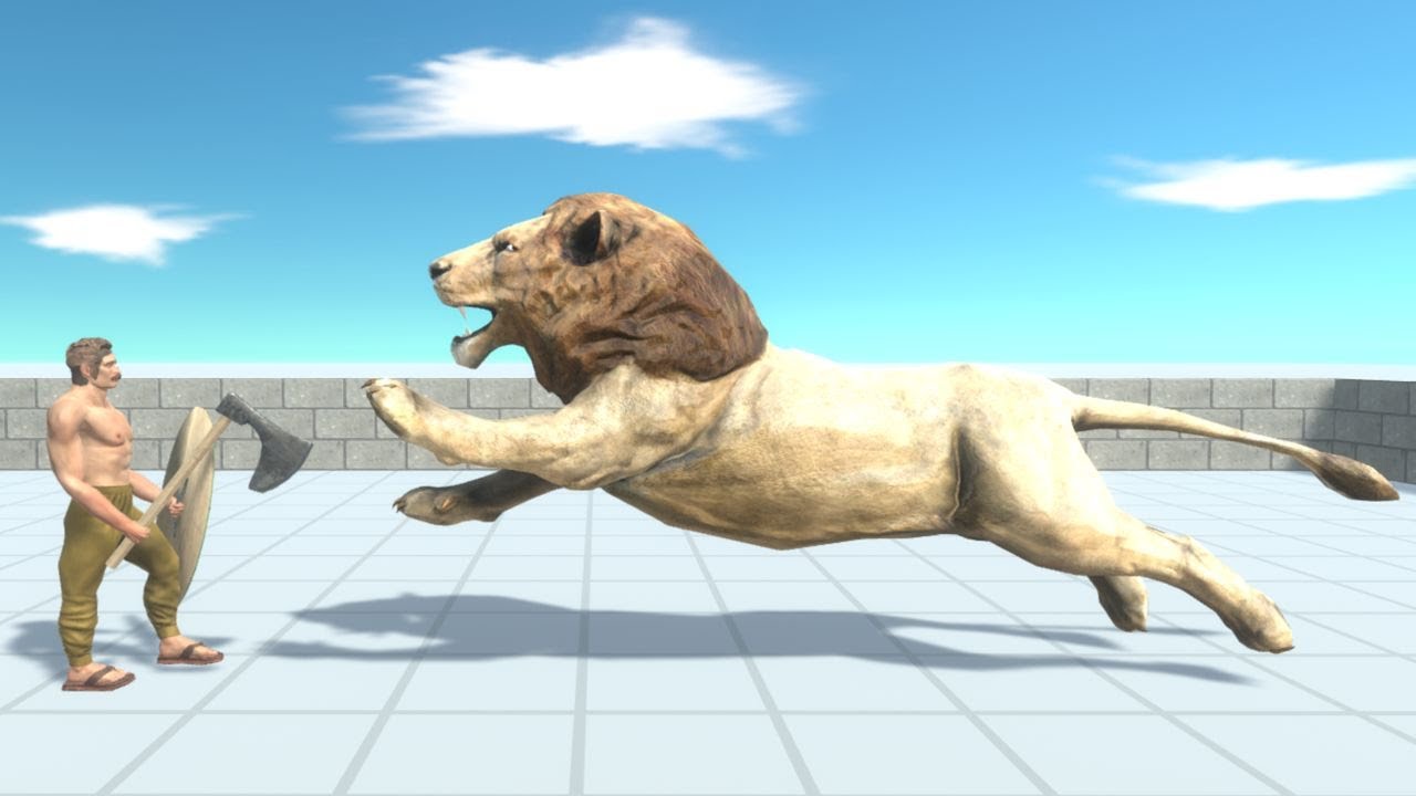 LION vs ALL UNITS ARBS Mod Animal Revolt Battle Simulator