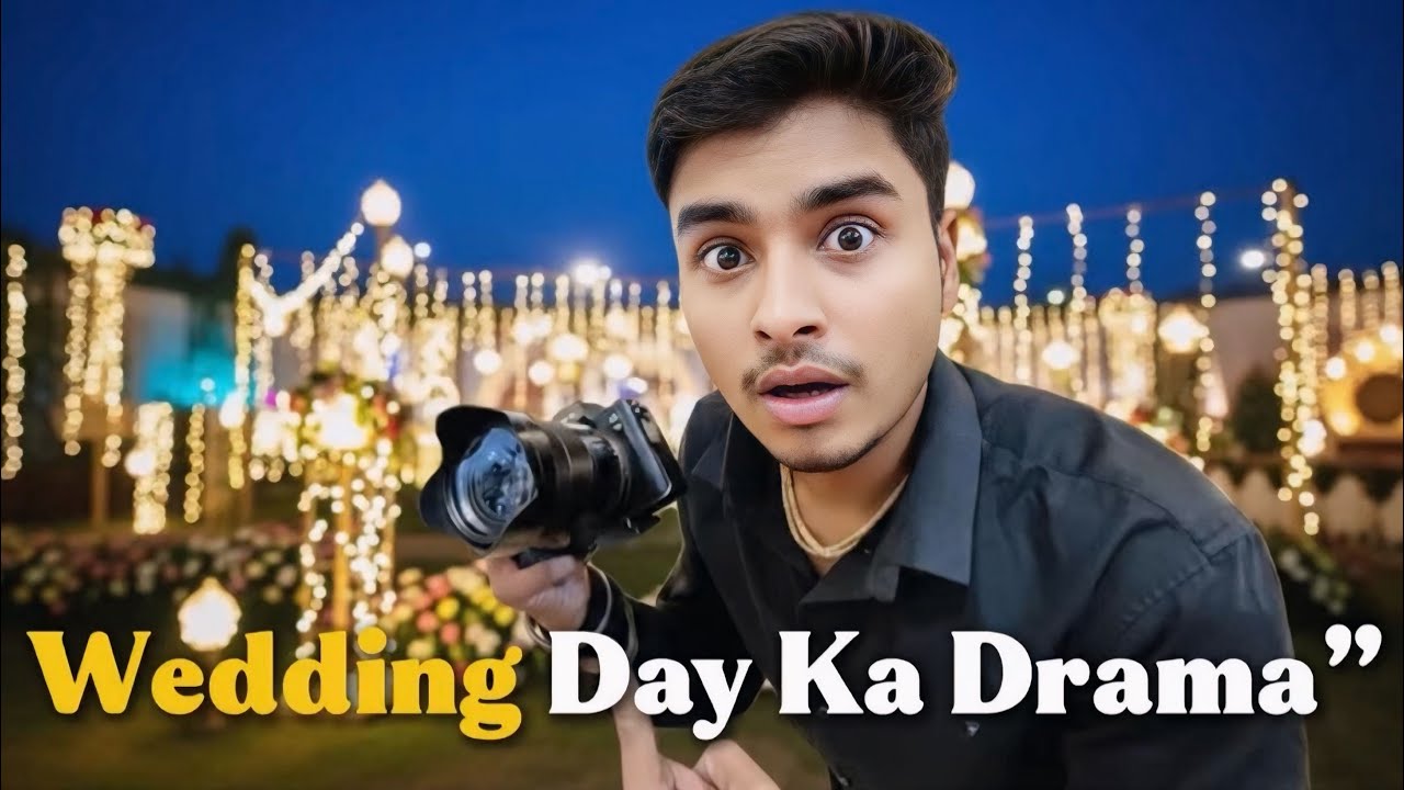 Bike Nahi Mili… Pedal Hi Nikal Pada Wedding Shoot Ke Liye 😂