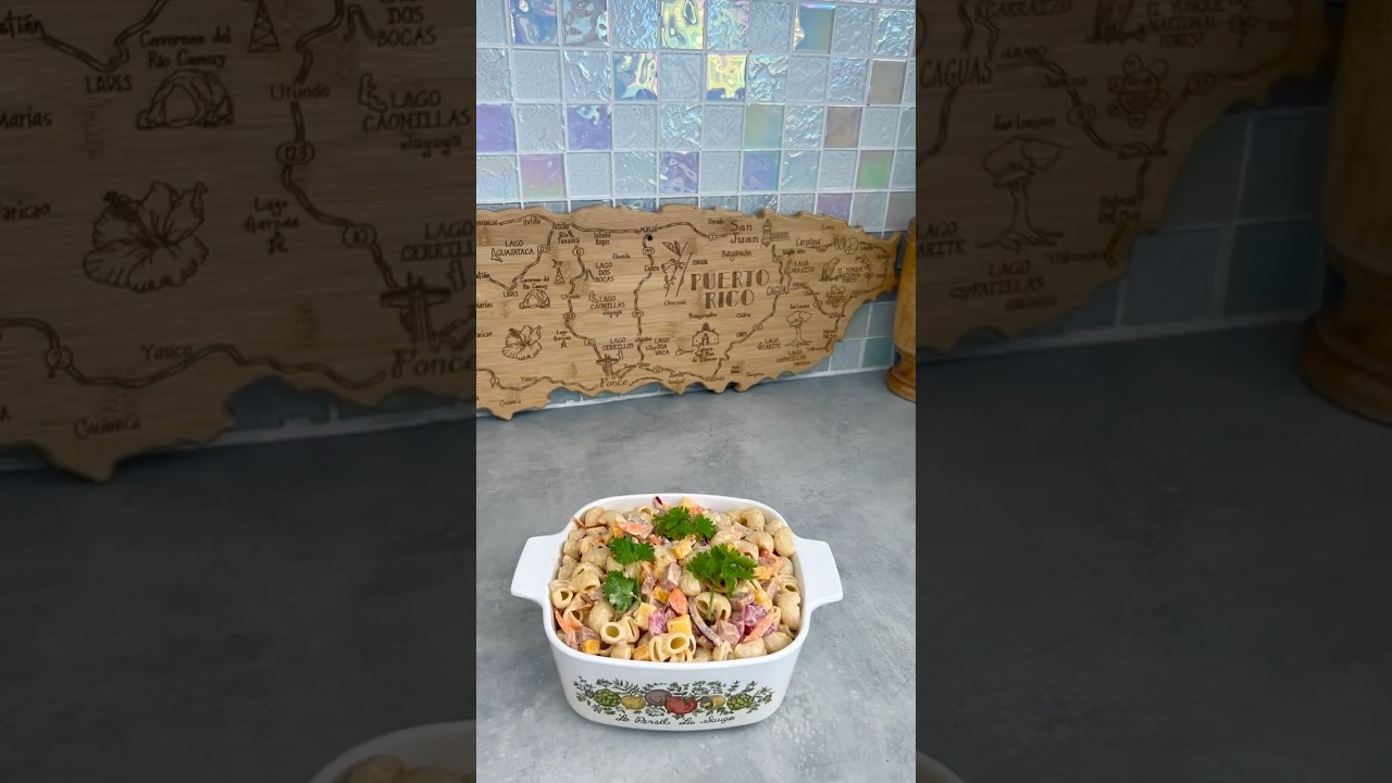 Ensalada de Coditos Puertorriqueña | Creamy Puerto Rican Pasta Salad (My Way)