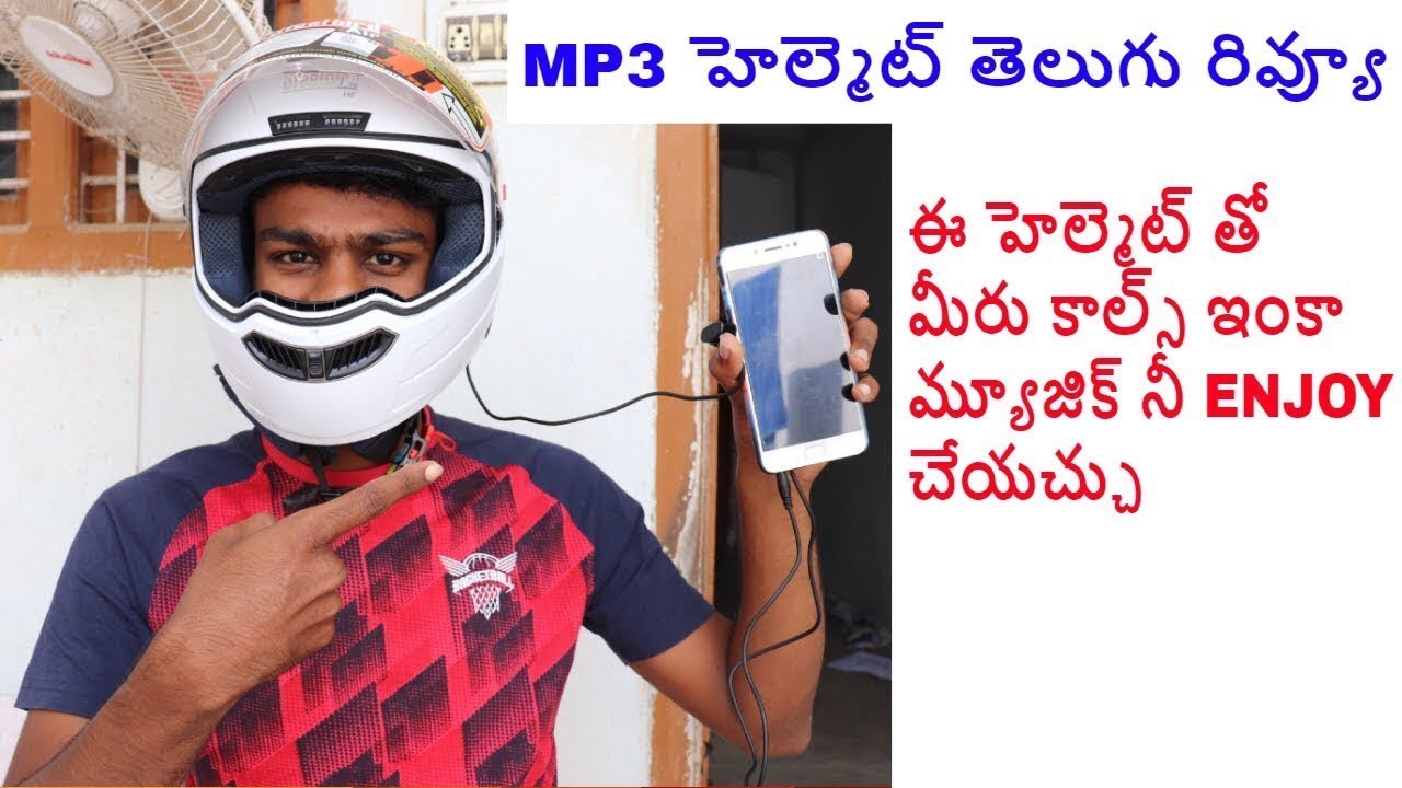 STEELBIRD SBA 1 HF HANDSFREE HELMET TELUGU REVIEW