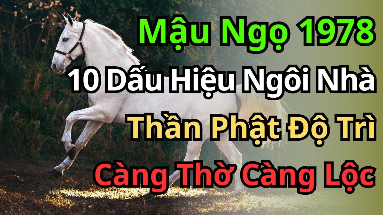 Mậu Ngọ 1978: 10 Dấu Hiệu Nhà Có Thần Phật Ngự Trị - Càng Ở Càng Phát, Phúc Lộc Đầy Nhà!