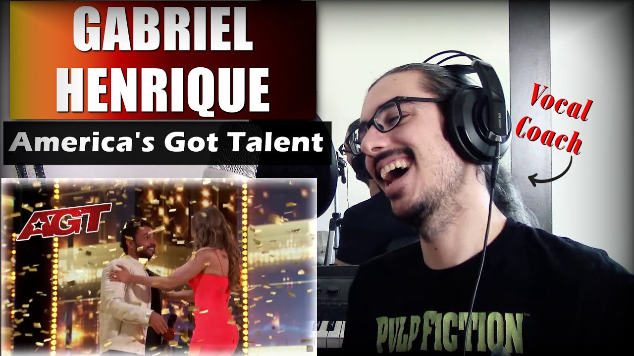 ГАБРИЭЛЬ ЭНРИК споет УИТНИ ХЬЮСТОН на America's Got Talent 2023!! // Реакция и анализ (Ита)