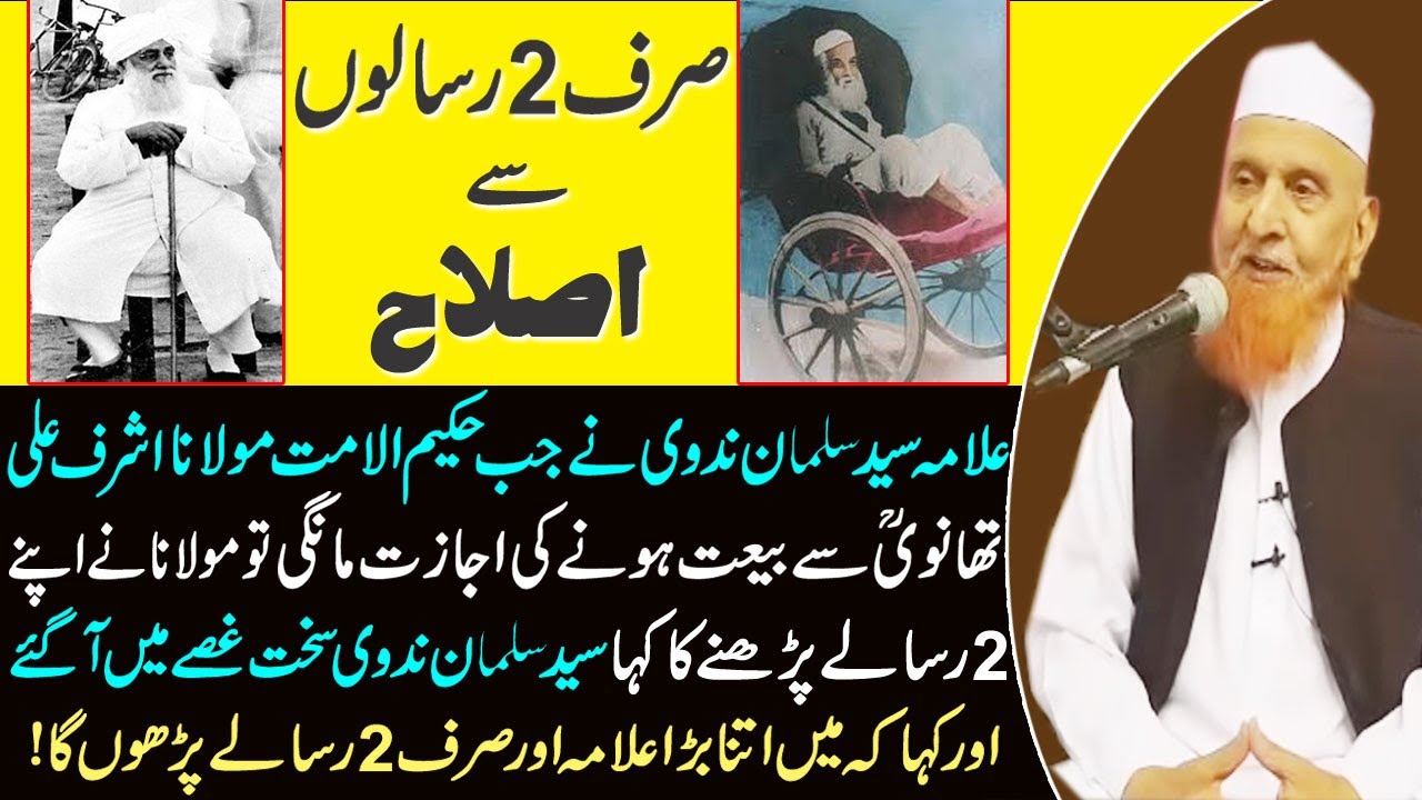 Sayed Salman Nadvi Aur Molana Ashraf Ali Thanvi ki bait honay ka waqia by Maulana Makki Al Hijazi
