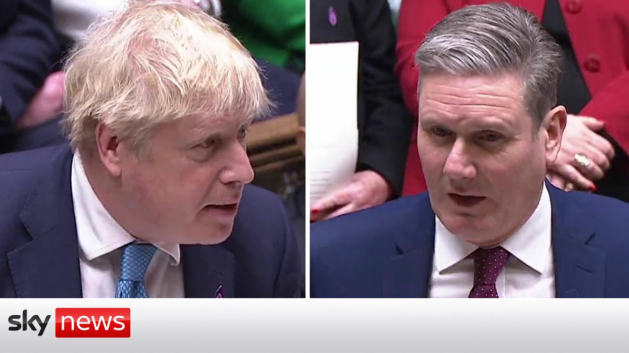 Prime Minister & Labour Leader clash as 'partygate' report looms