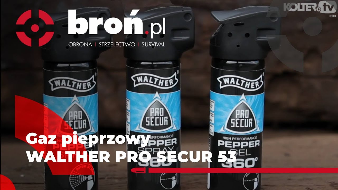 Gaz pieprzowy WALTHER PRO SECUR 53 ml