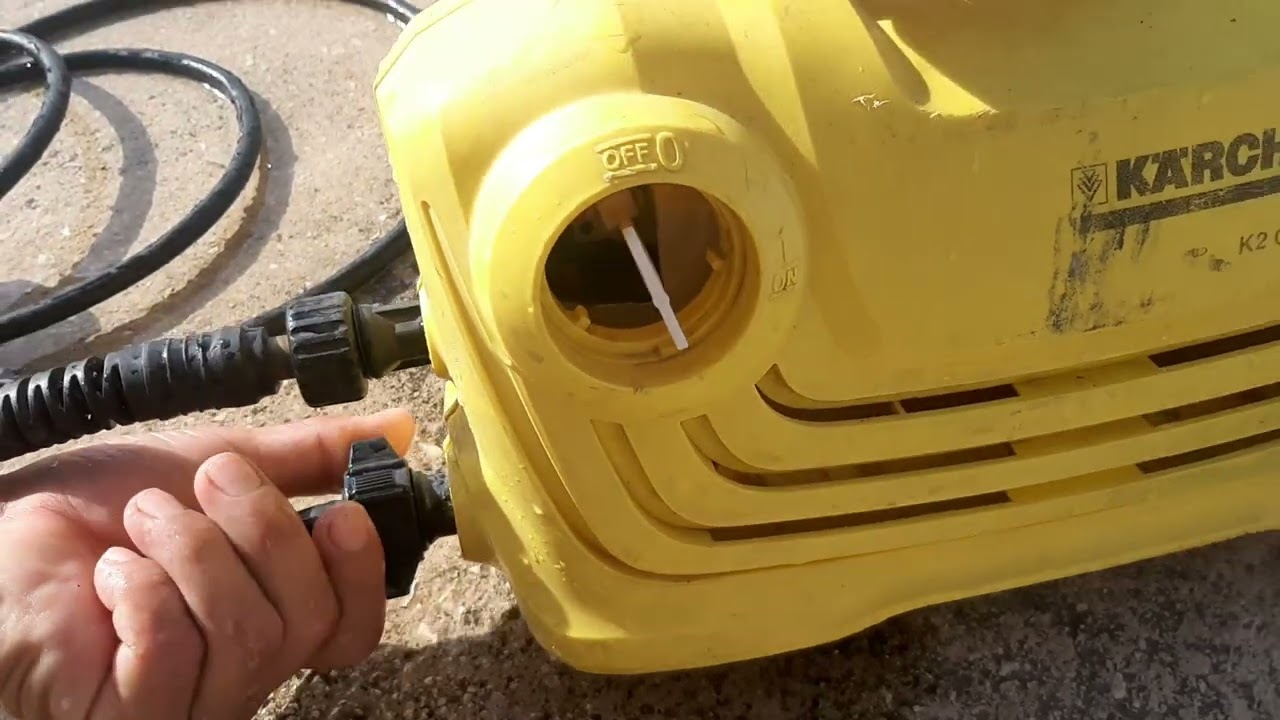 reparación de karcher que no tiene presión falla común ,rápida de reparar y sin gastar nada
