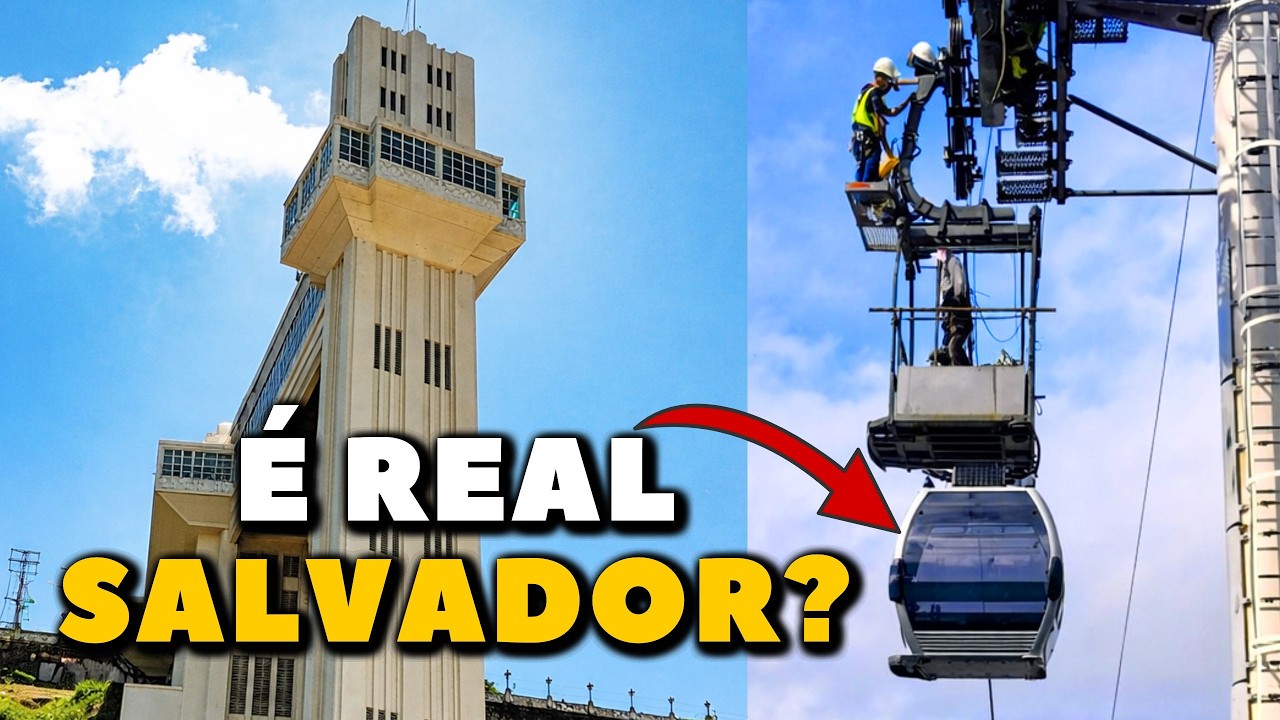 Salvador OUSOU: O Teleférico 'IMPOSSÍVEL' Acima da Cidade!