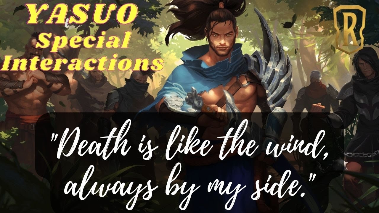 Yasuo Special Interactions - English Subtitled (2022)