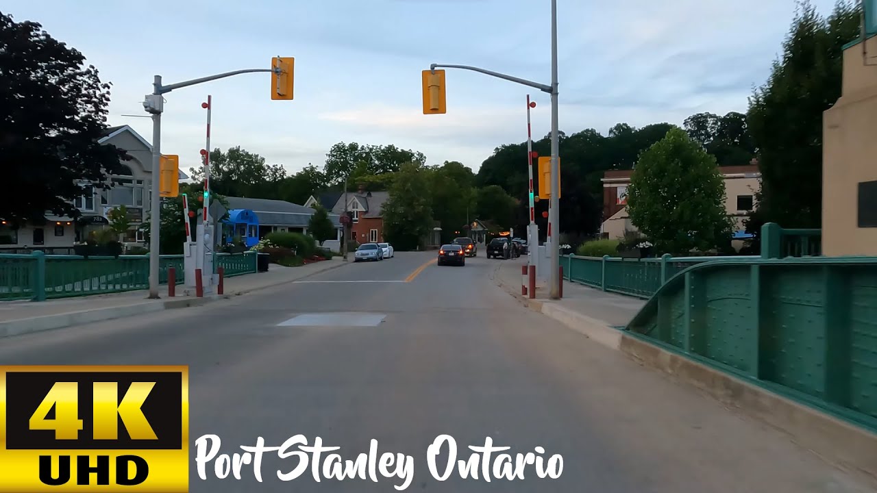 Driving around Port Stanley Ontario | Summer 2023 | 4K UHD