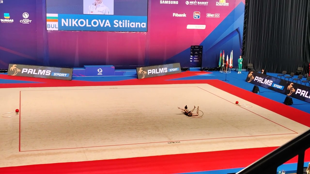 Stiliana Nikolova - European cup Burgas 2025, Hoop Q(26.966)