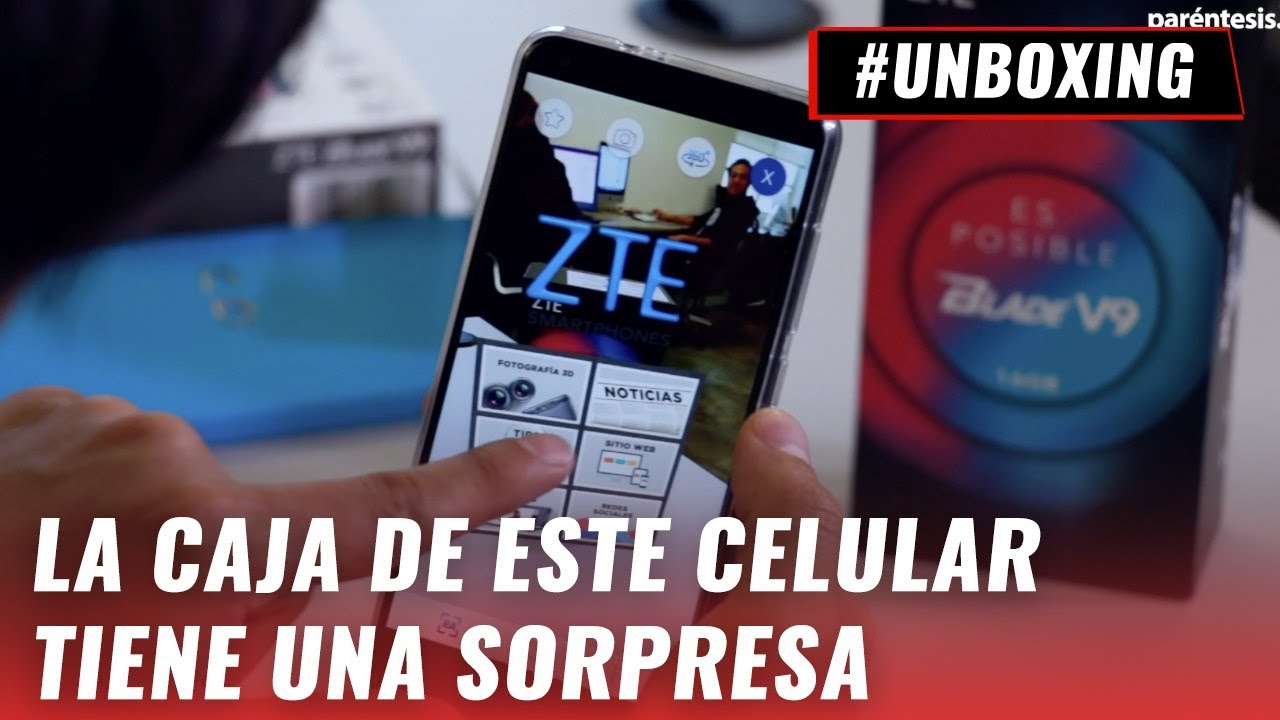 ZTE Blade V9: Unboxing en español