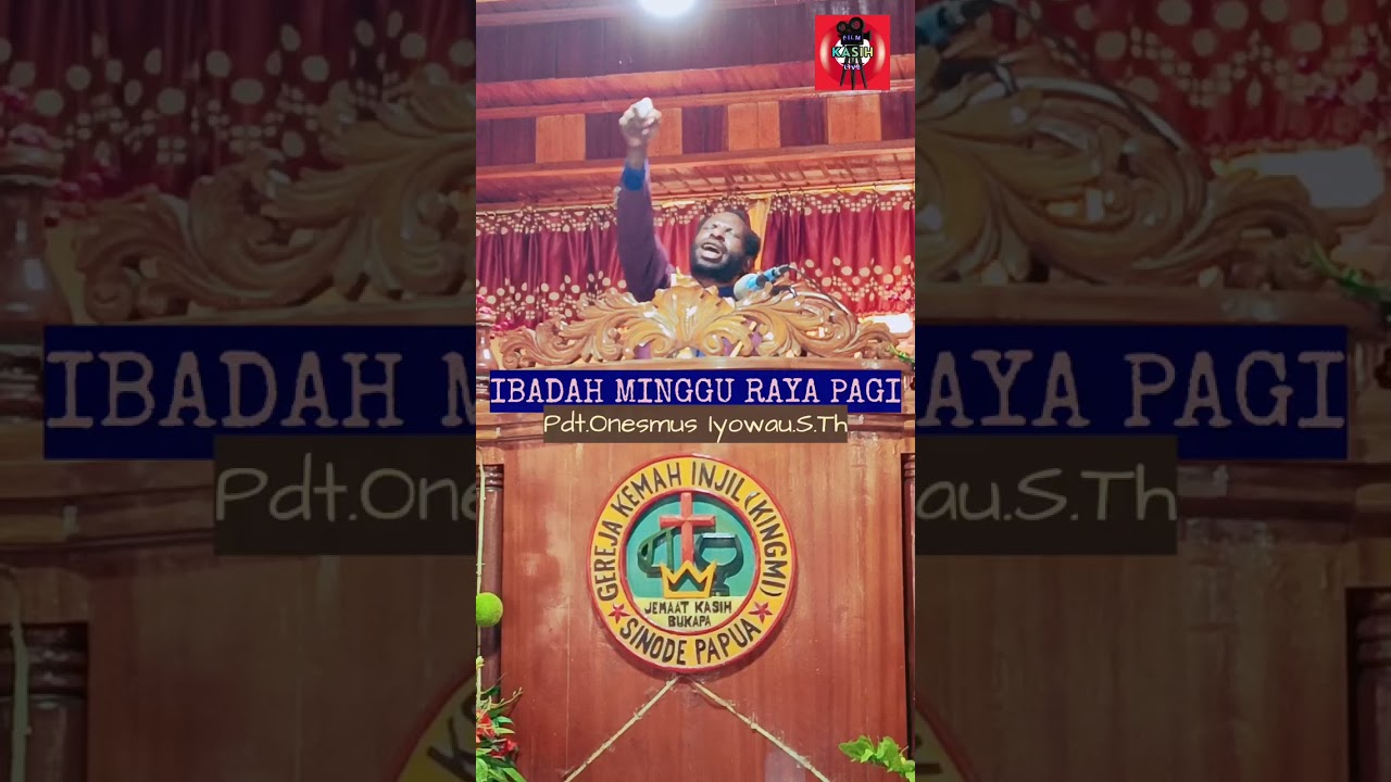 Ibadah Minggu Raya Pagi. Minggu, 31 Januari 2026         