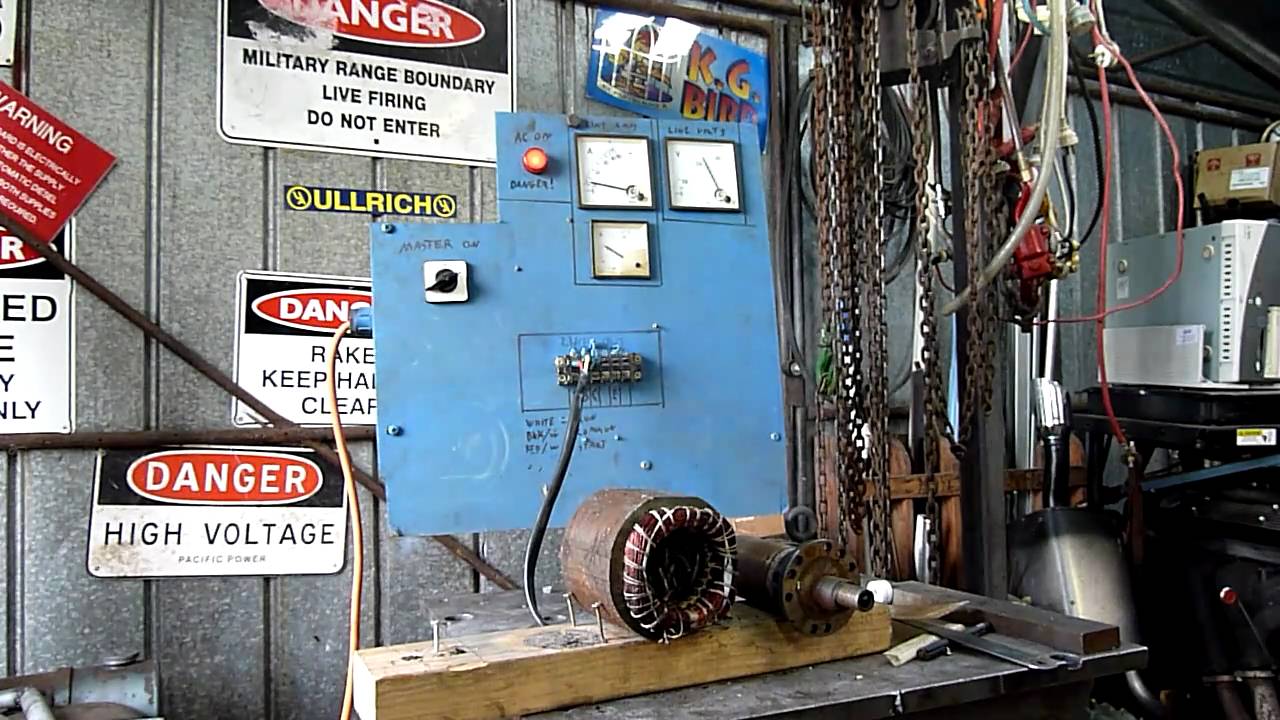 TECO Rotary Compressor Stator Burnout