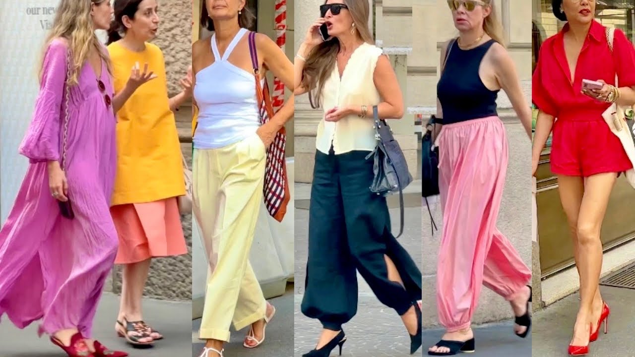 JULY 2026 🌸ITALY What everyone is wearing in Milan 💗Milan Shopping 🛍️ Street Style #vanityfair 