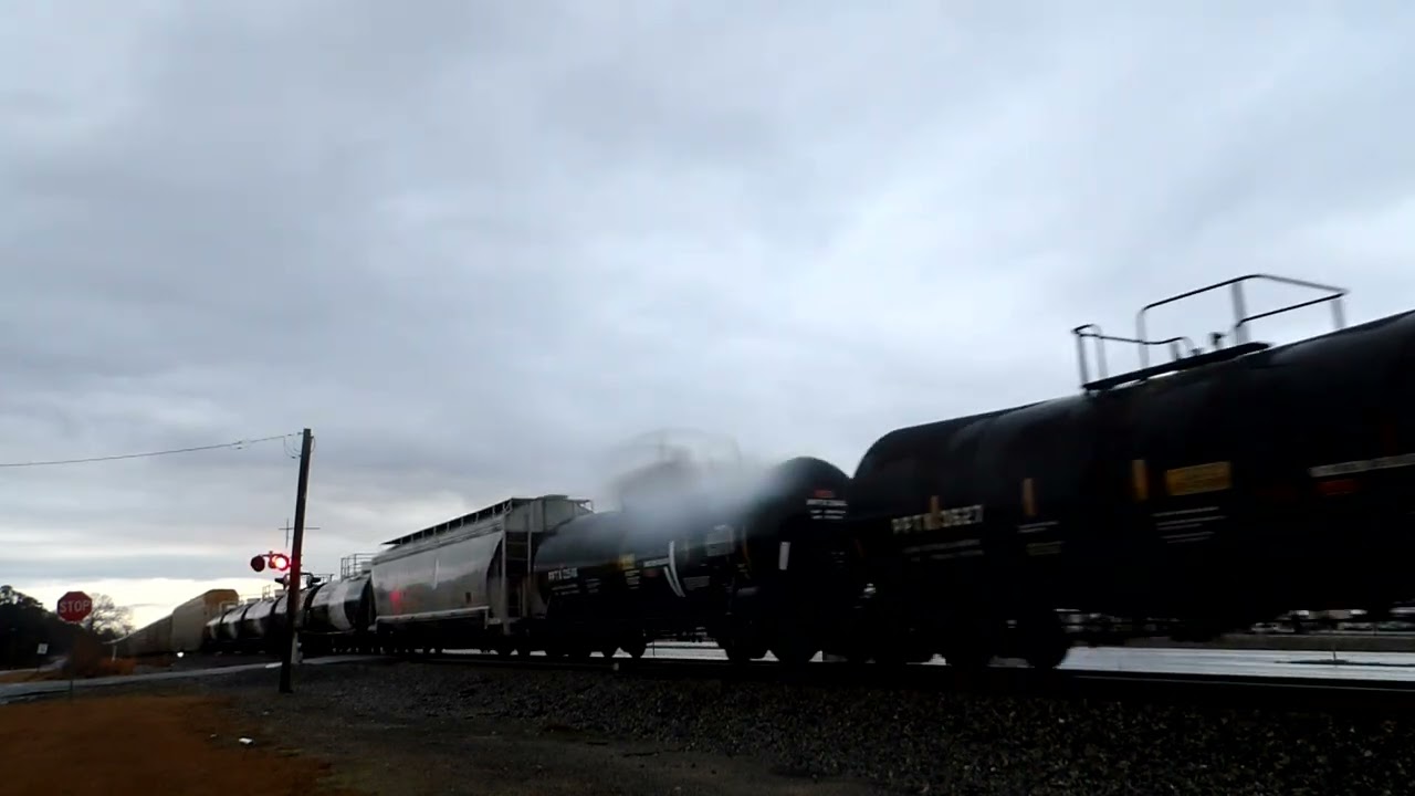 NS 4186 Leads NS 321 Through Warner Robins, GA 2-4-26