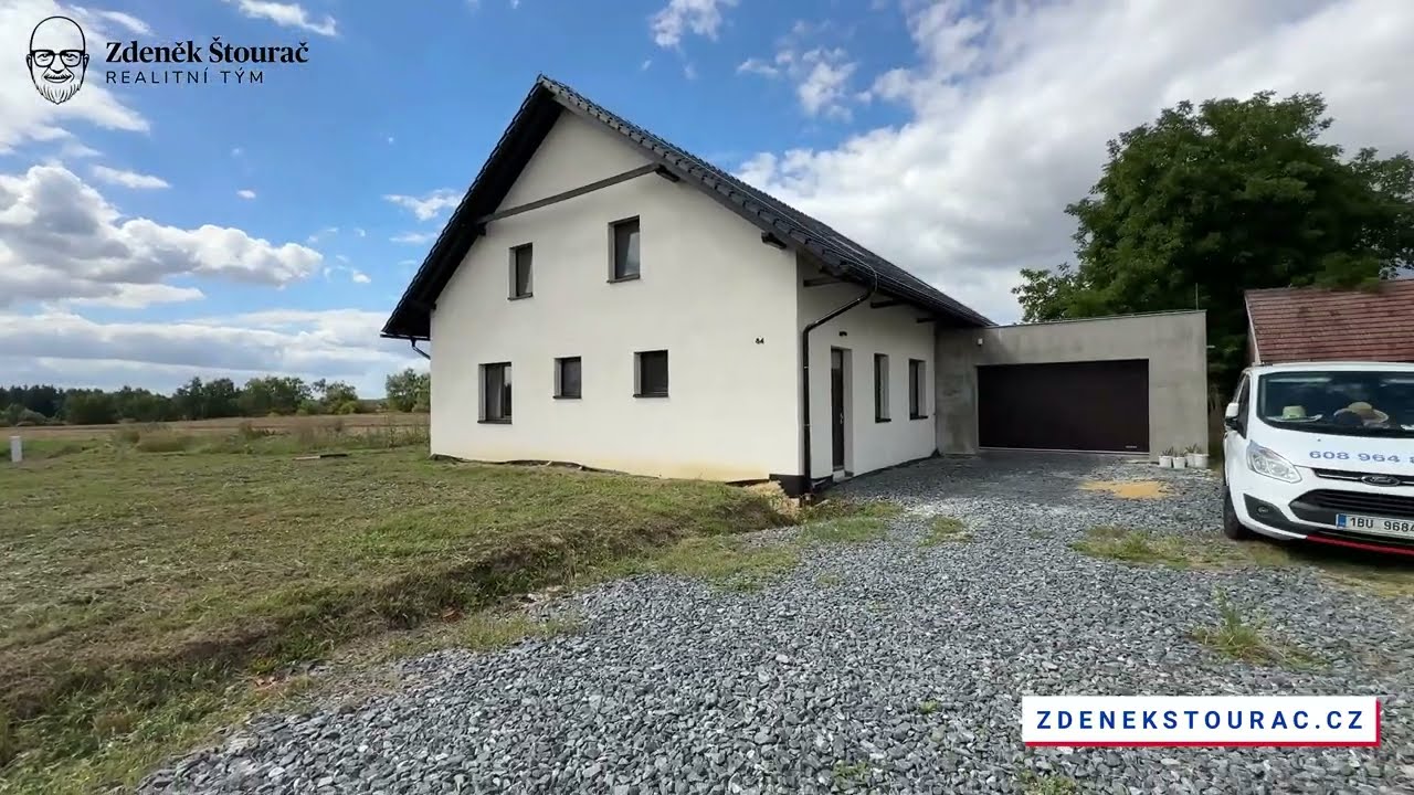 PRODÁNO Novostavba domu 6+1 s garáží, zahradou, Zlatkov, Zdeněk Štourač REALITY