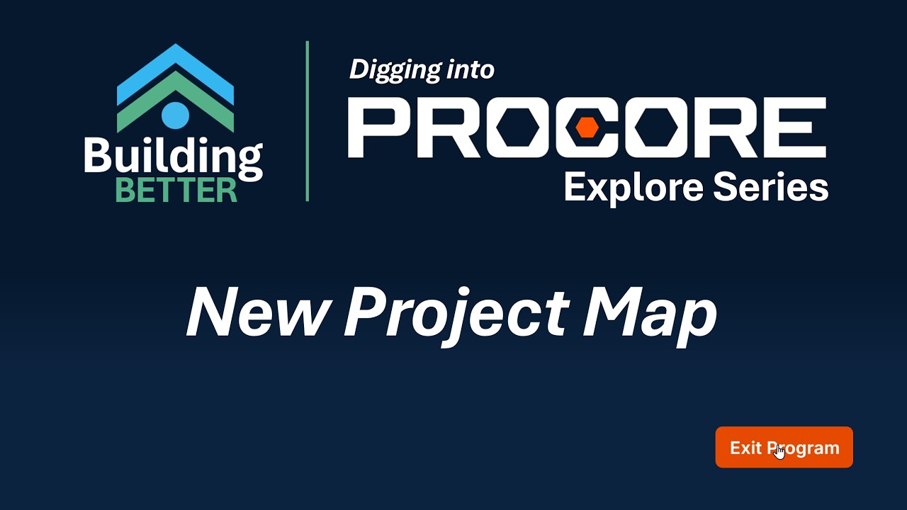 Procore Explore: New Project Map Beta