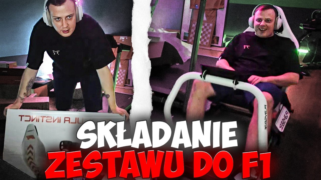 NITRO SKŁADANIE ZESTAWU DO F1 | PRZYGOTOWANIA DO TURNIEJU F1