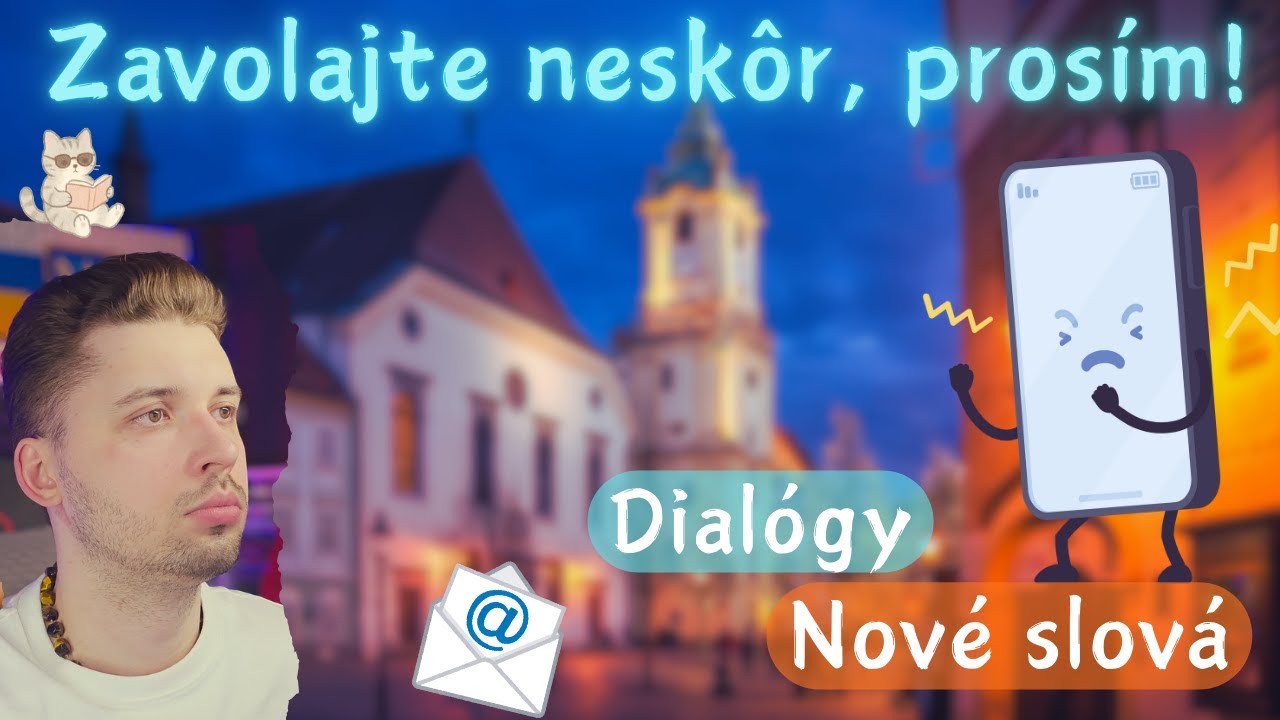 Lekcia 6 - Zavolajte neskôr, prosím! Слушаем, читаем, переводим