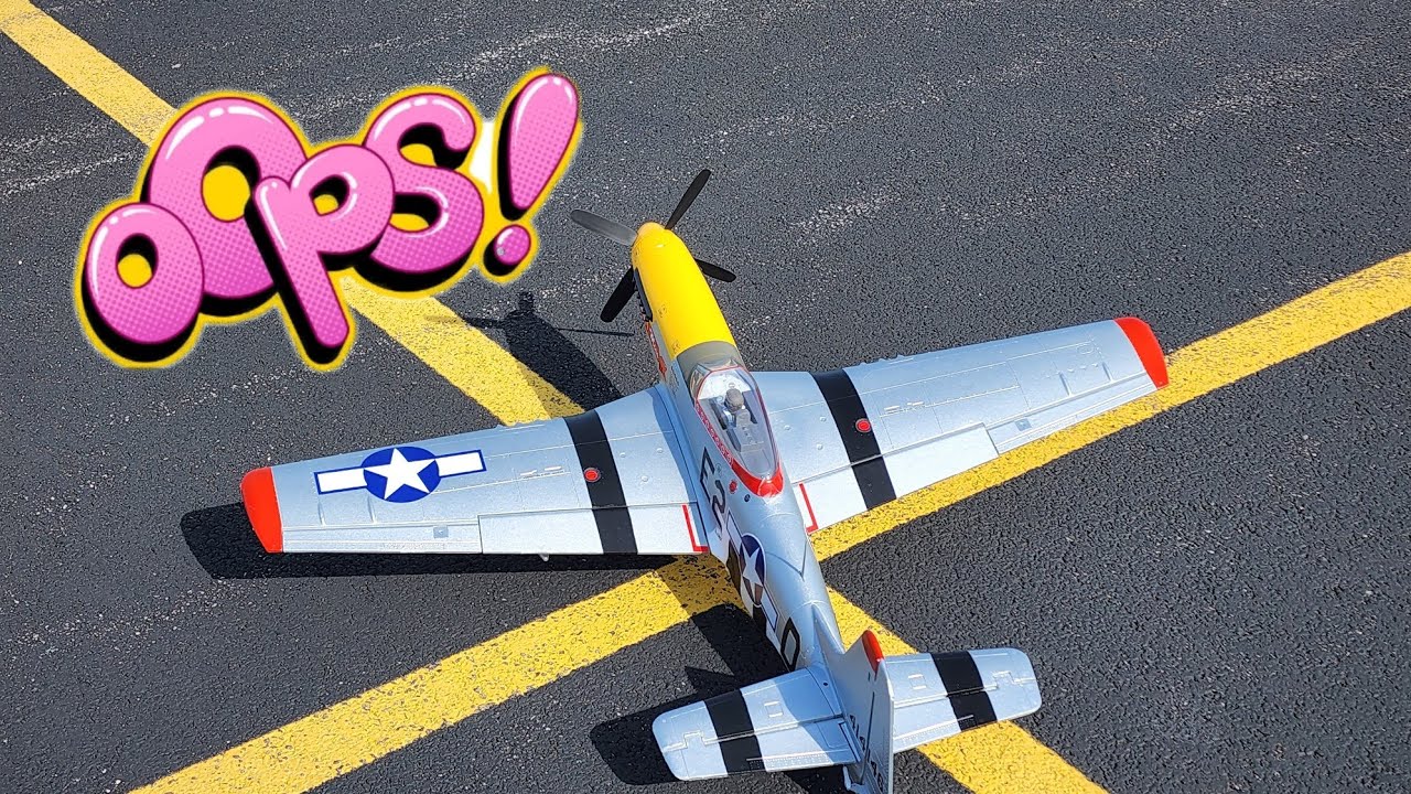 My New Arrows P-51 Mustang Gets a Landing Gear Modification!