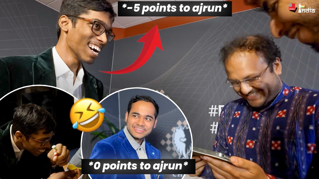 Hilarious Battle Between Pragg & Arjun 😂♟️| FreeStyle Chess Las Vegas