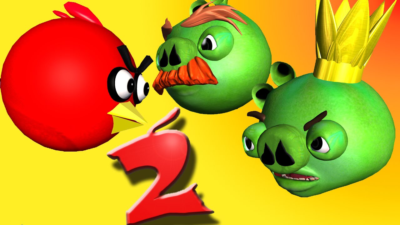 ANGRY BIRDS 2 - лучше, чем когда-либо !! ♫ 3D анимационный трейлер вентилятор