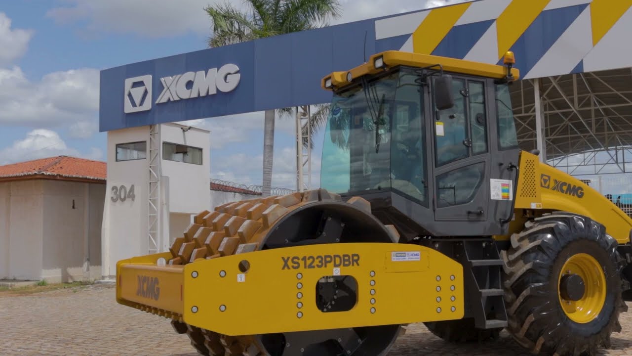 Rolo Compactador Vibratórios XCMG XS123PDBR