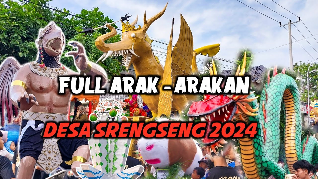 FULL Arak - Arakan DESA SRENGSENG 2024 | krangkeng indramayu
