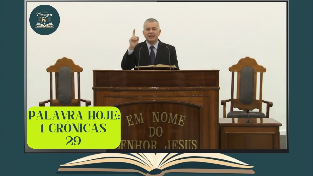 Mensagem de Fé ONLINE – 1 Crônicas 29