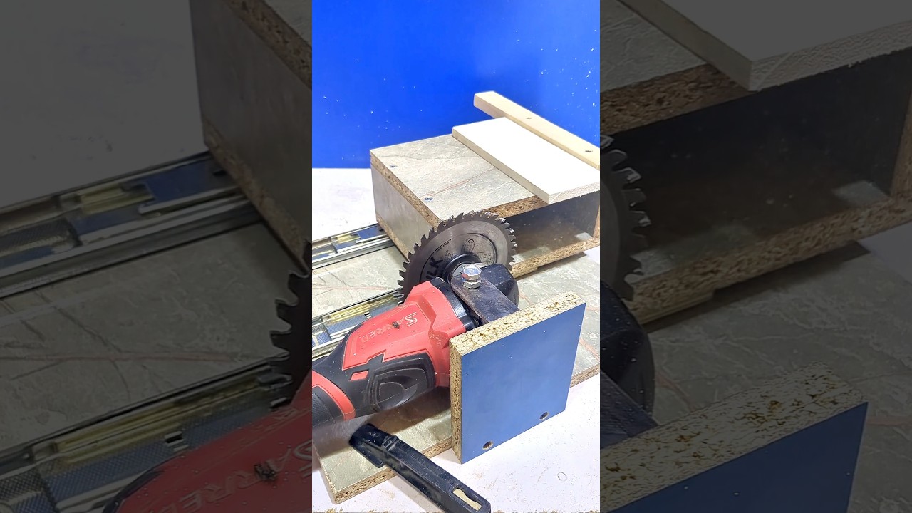 Best Tips For Angle Grinder to slide cutter #shorts #tips #diy