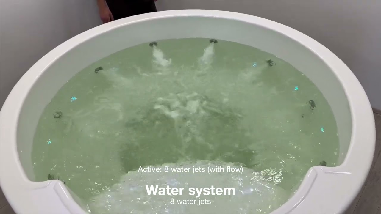 Hottub Spanova Wasserdüsen System 8 jets