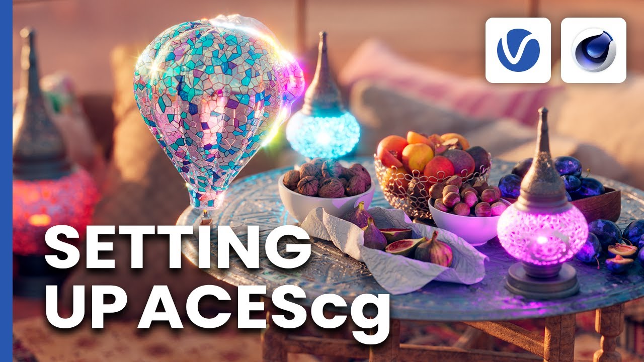 Понимание и настройка ACEScg в V-Ray для Cinema 4D
