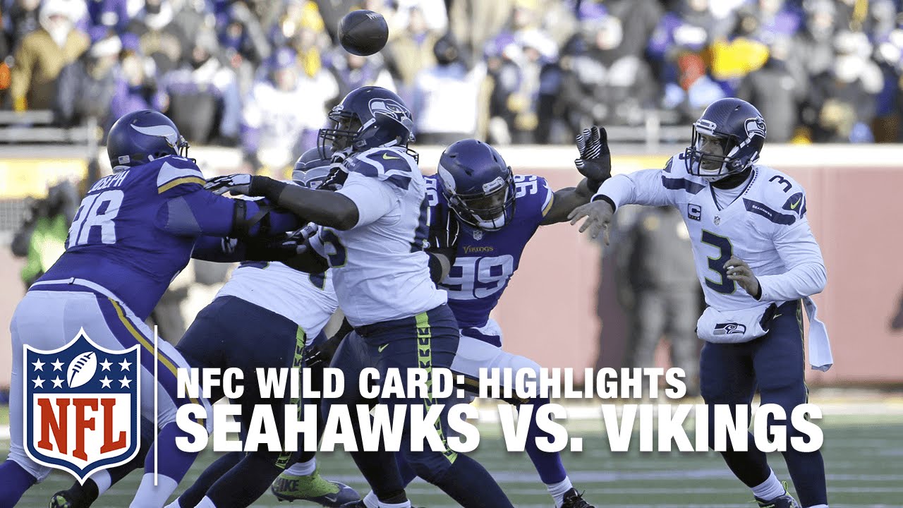 Seahawks vs. Vikings | NFC Wild Card Highlights | NFL