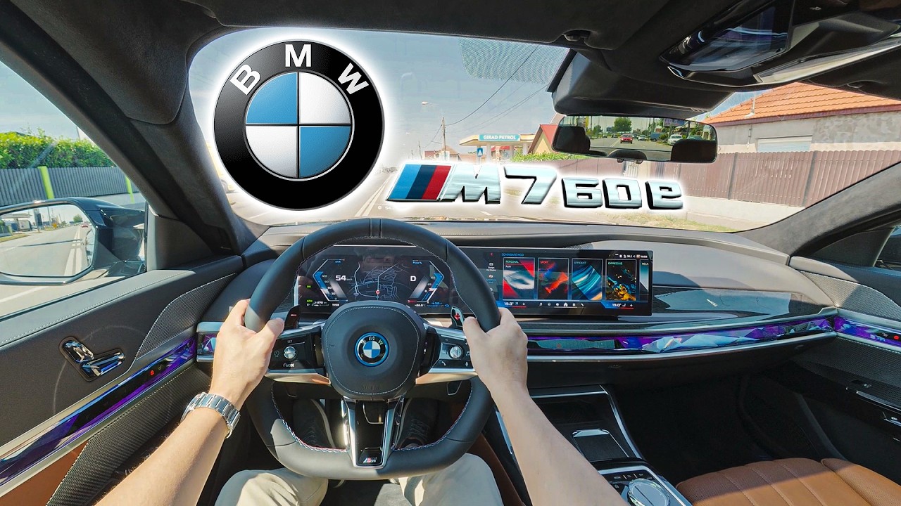 BMW 7 series M760e plug in 2026 | 4K POV Drive | Binaural stereo audio | ASMR