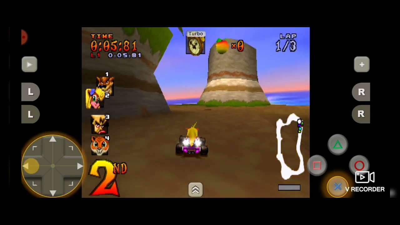 Crash team rancing - crash cove começo