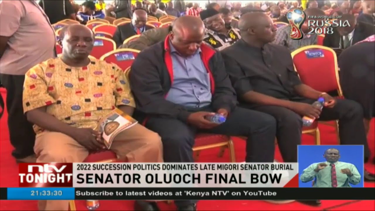 Politics of 'debt' rent the air as Senator Ben Oluoch is laid to rest in Kanyimach
