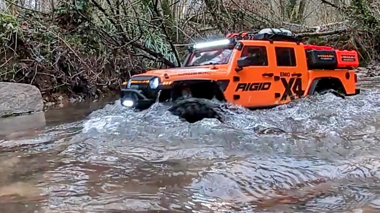 JEEP GLADIATOR / 1/8 CROSS RC - EMO X4 ( #offroad #rccar #crossrc #jeepgladiator   )