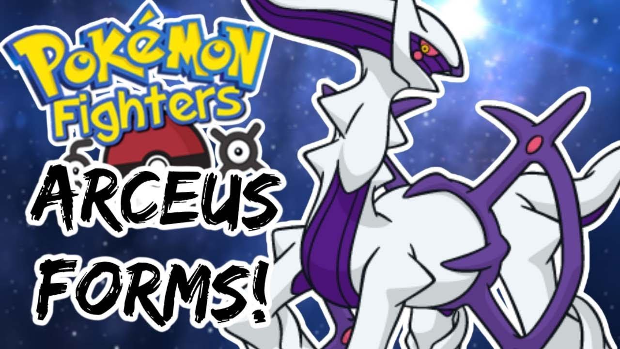 Pokemon Fighters EX - ALL ARCEUS FORMS!
