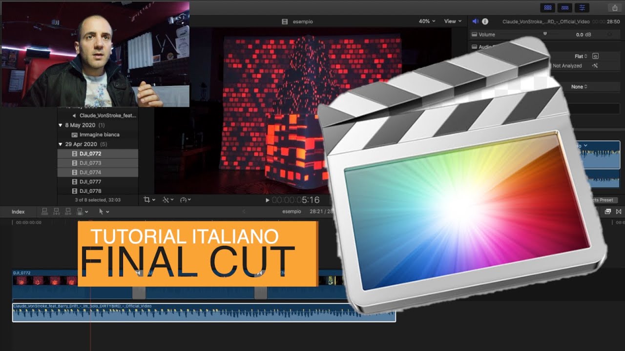 Come creare un video con Final Cut Pro - Primi passi - Tutorial ITA