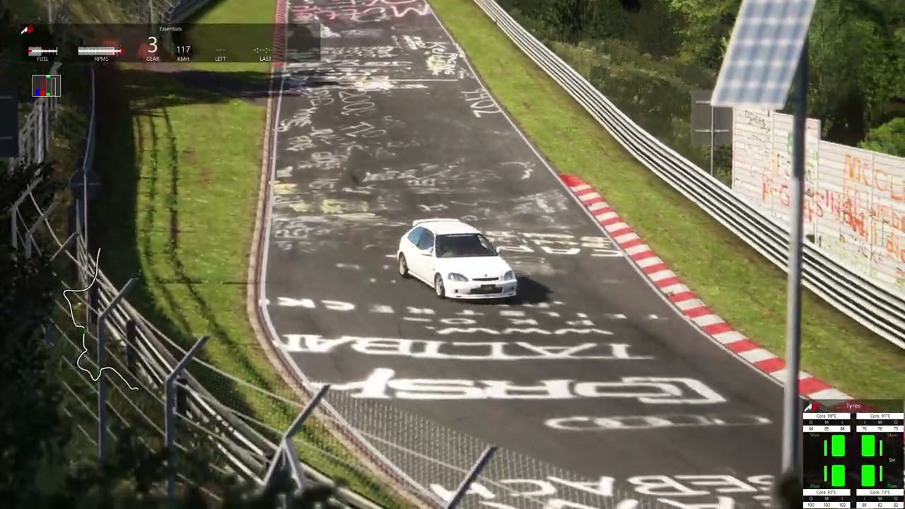 Assetto Corsa Mugen EK Civic Nordschleife