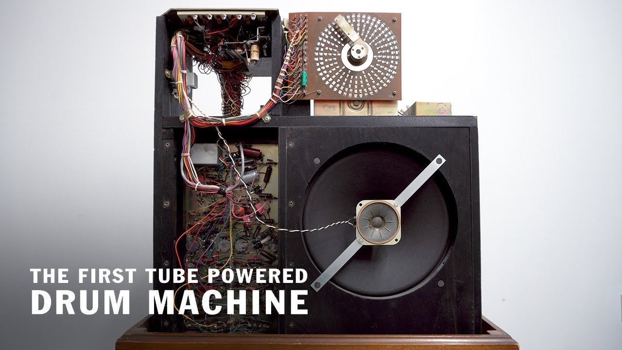 Vintage Drum Machine From 1959 In 4K