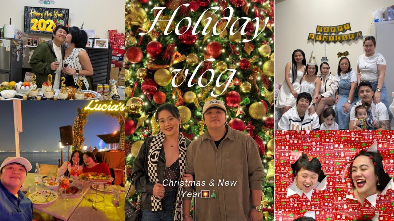 Holiday Vlog 🥂🎄🎇