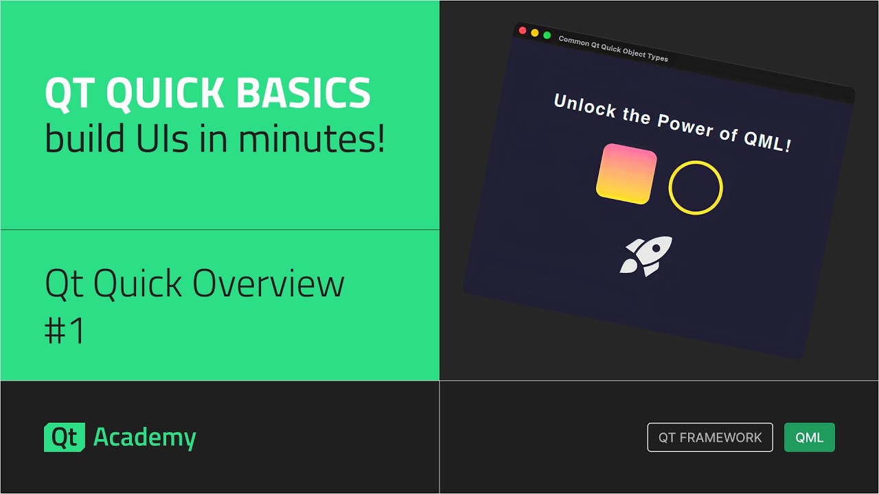 Common Object Types | Qt Quick Overview #1