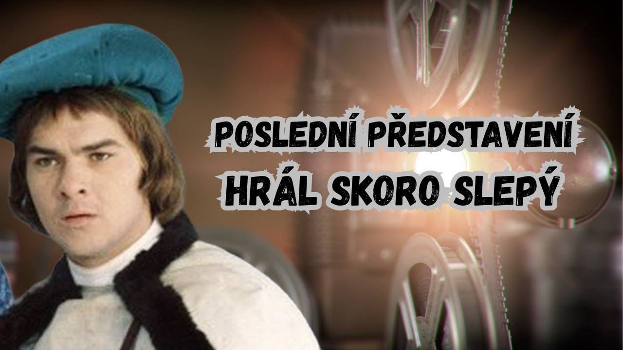 Jaroslav Drbohlav z pohádky Tři oříšky pro Popelku podlehl vzácné formě cukrovky