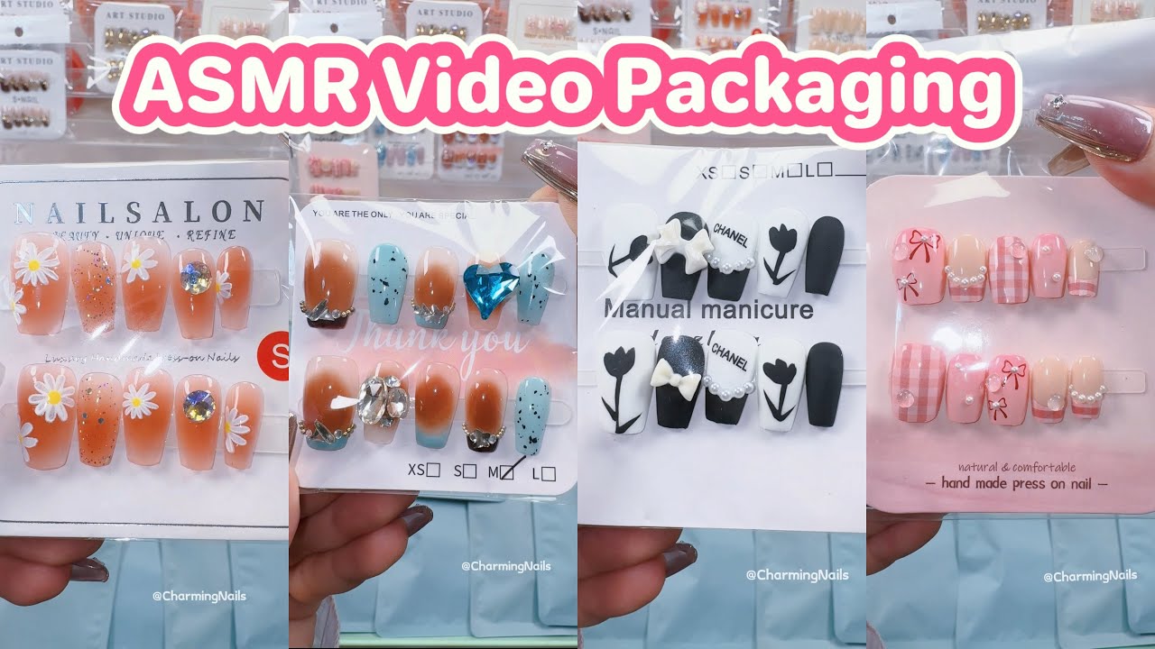 ASMR packaging Kristin G’s first order 