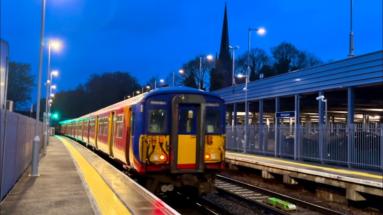 [Full Journey] South Western Railway class 455 POV (London Waterloo - Wokingham)