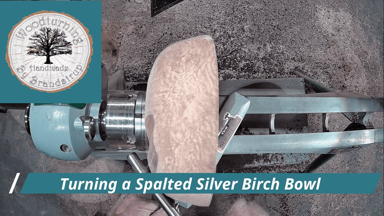 Woodturning a Spalted Silver Birch Salad bowl, and drawing the winner from last weeks 3K Giveaway