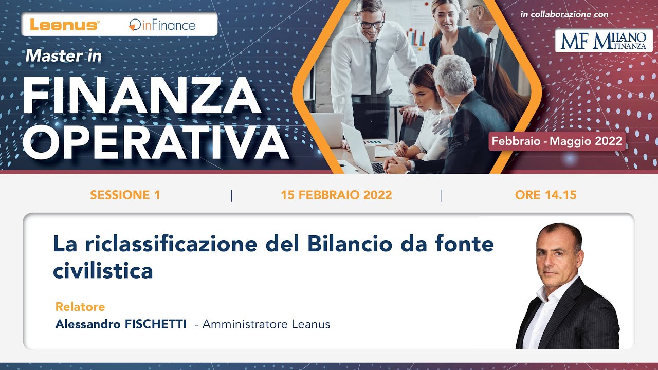 la riclassificazione del bilancio da fonte civilistica
