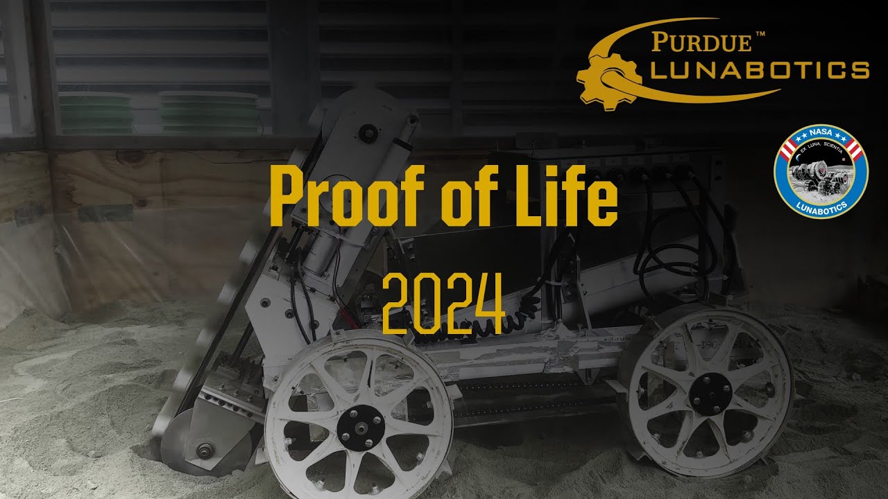 Purdue Lunabotics Proof of Life (2024)