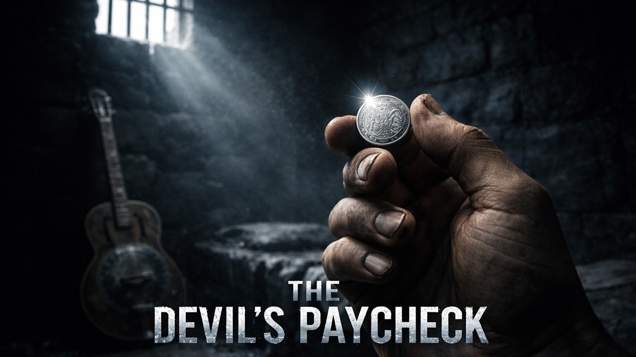 THE DEVIL’S PAYCHECK – Heavy Dark Blues Stomp | Prison Blues & Gritty Slide Guitar ⛓️💰🔥